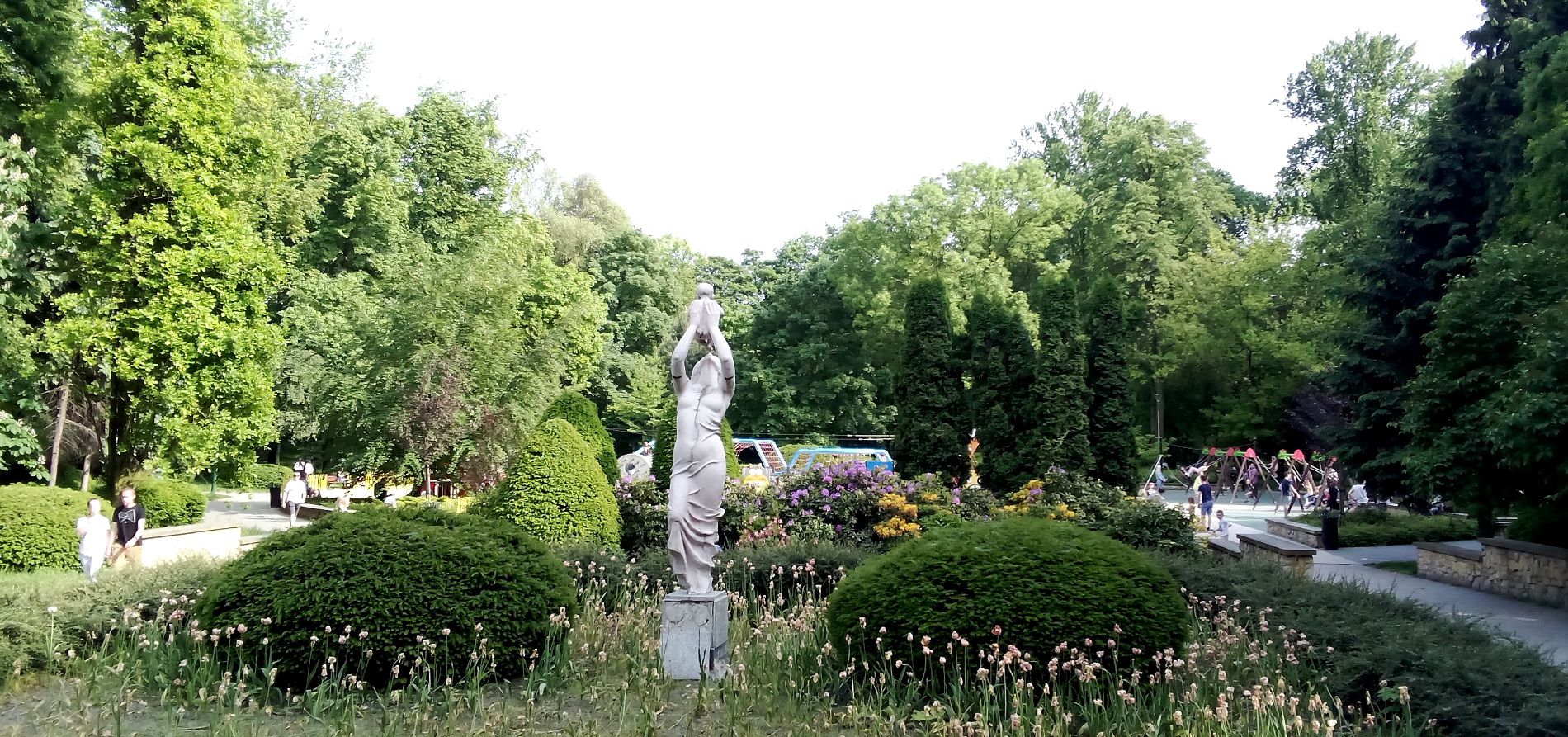 Park Róż Rzeźba Chorzów