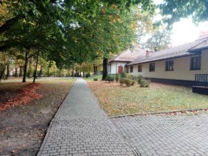 Park Giszowiecki - tyły Dworku